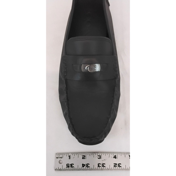 Coach Leather Men\'s Loafers Black Size 8D #W3894
